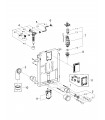 Substituição e acessório de louças sanitárias Grohe Uniset WC 9 l. estilo italiano estreito 8cm (38729000)