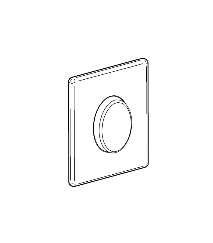 Compra online Grohe Skate Air Sanitary Peça de reposição e acessório Single Flush Shield (38564000) en oferta al mejor precio