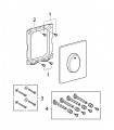Grohe Skate Air Sanitary Peça de reposição e acessório Single Flush Shield (38564000)