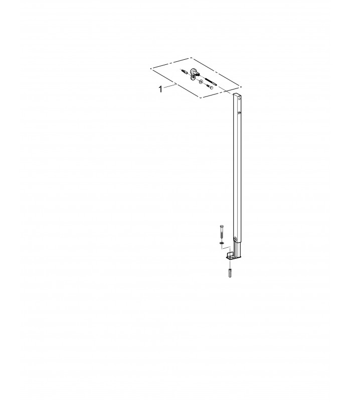 Compra online Grohe Rapid SL Peças de reposição sanitárias e acessórios Pilar de conexão 1,13 m Novo (38549001) en oferta al mejor precio
