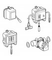 Grohe Sanitary Peças de Reposição e Acessórios Subconjunto Radar-Electr. Acabamento Urinar