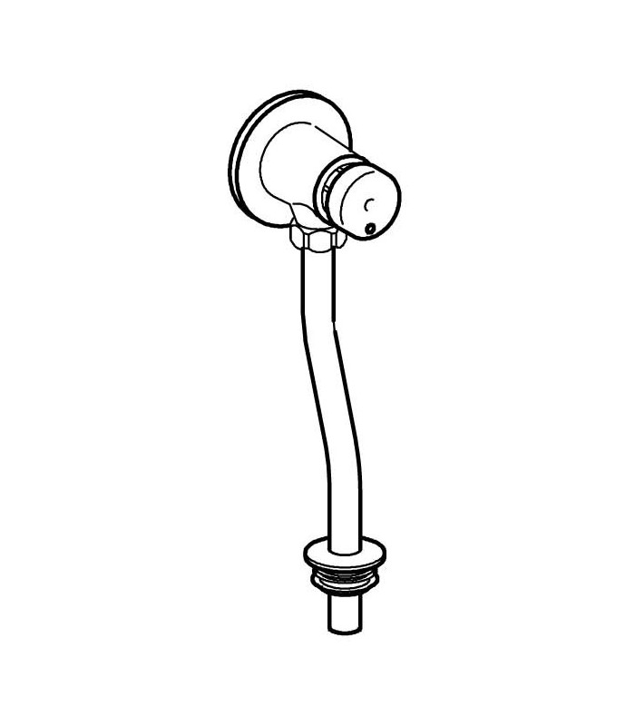 Compra online Acessórios e acessórios sanitários Grohe Rondo com alimentação traseira temporizada en oferta al mejor precio