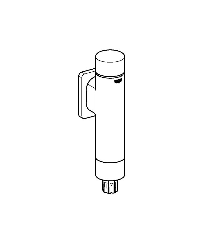 Compra online Substituição de fluxo de WC Grohe Rondo e acessório sanitário com torneira (37388000) en oferta al mejor precio