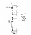 Recambio y accesorio sanitario Grohe Rondo fluxor WC visto (37349000)
