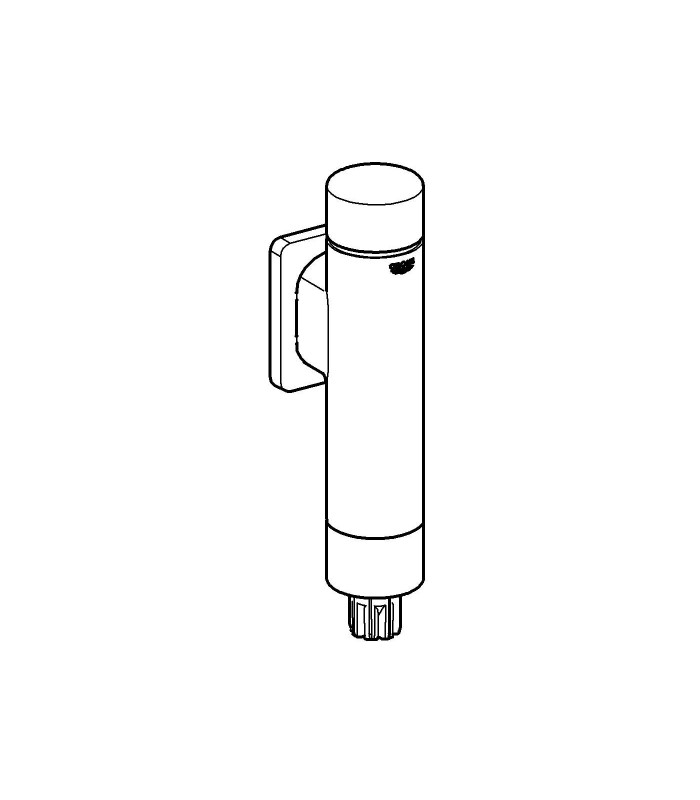 Compra online Recambio y accesorio sanitario Grohe Rondo fluxor WC visto sin llave de paso (37347000) en oferta al mejor precio