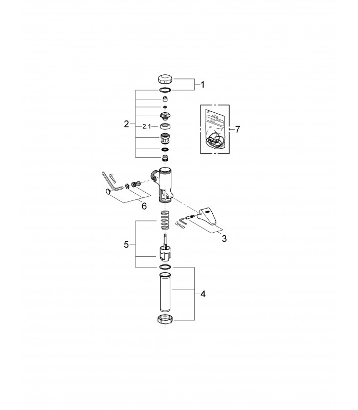 Compra online Acessórios sanitários Grohe DAL-Fluxr-Automatic 3/4" e substituição en oferta al mejor precio