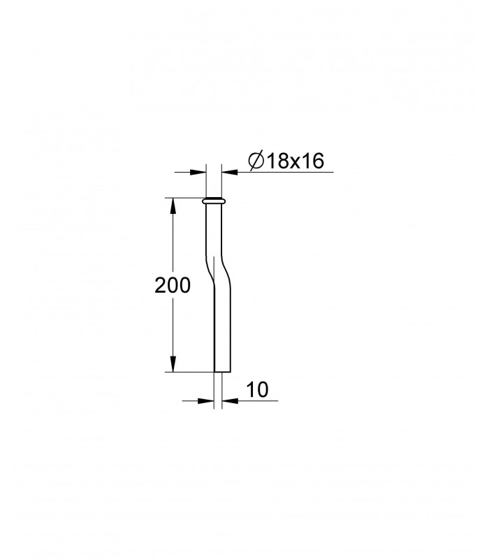 Compra online Acessório sanitário Grohe e substituição - tubo de descarga (37036000) en oferta al mejor precio