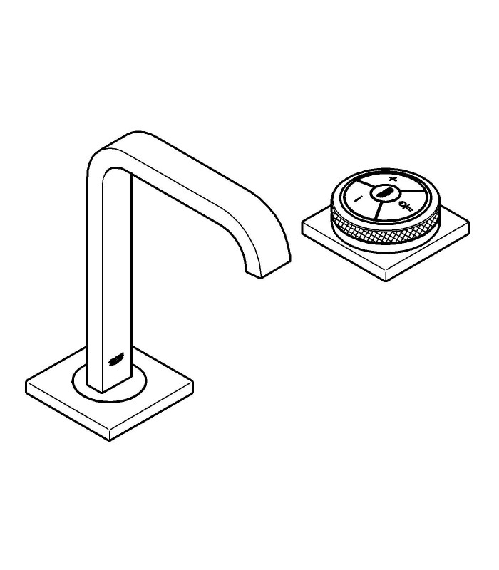 Compra online Grohe Allure F-digital Torneira de banheiro Misturador Lavagem digital L en oferta al mejor precio