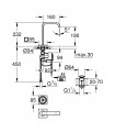 Grifería para baño Grohe Allure F-digital Mezclador Lav digital L