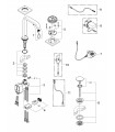 Grifería para baño Grohe Allure F-digital Mezclador Lav digital L