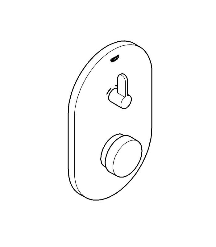 Compra online Recambios Profesionalfesionales y piezas Grohe Eurosmart CT temporiz.ducha p.exteior en oferta al mejor precio