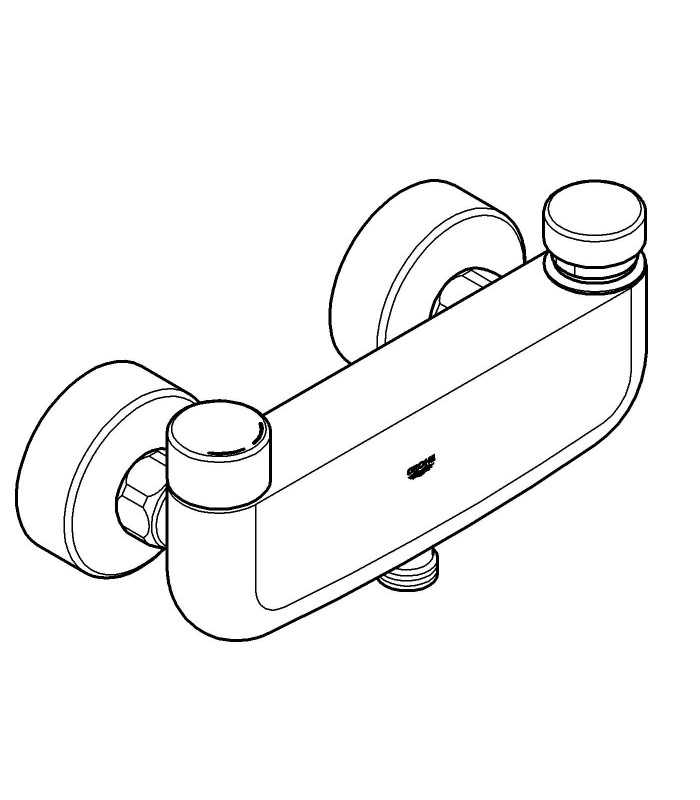 Compra online Recambios Profesionalfesionales y piezas Grohe Eurosmart CT temporizado de ducha en oferta al mejor precio